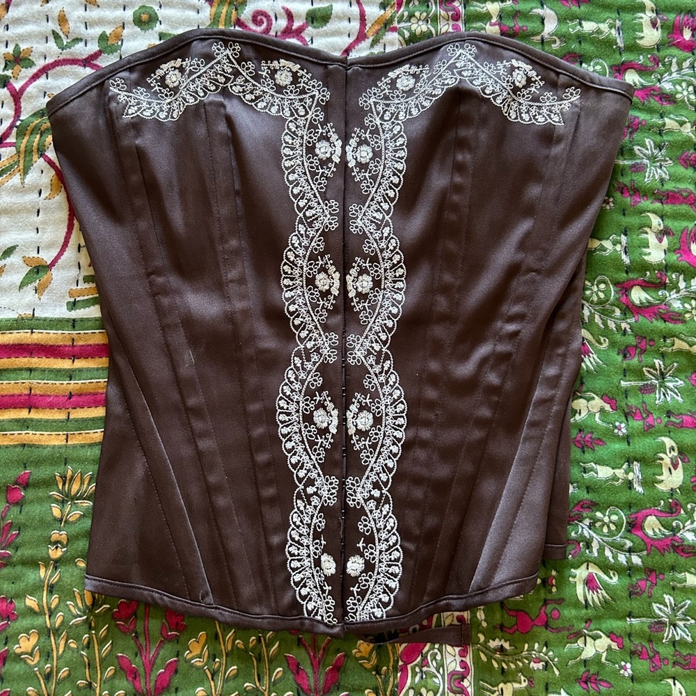 Charlotte Russe Brown Corset S